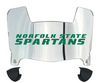 Norfolk State Spartans Mini Football Helmet Visor Shield w/ Clips - PICK VISOR & LOGO COLOR