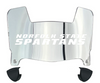 Norfolk State Spartans Mini Football Helmet Visor Shield w/ Clips - PICK VISOR & LOGO COLOR