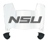 Norfolk State Spartans Mini Football Helmet Visor Shield w/ Clips - PICK VISOR & LOGO COLOR