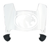 North Alabama Lions Mini Football Helmet Visor Shield w/ Clips - PICK VISOR & LOGO COLOR