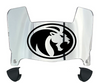 North Alabama Lions Mini Football Helmet Visor Shield w/ Clips - PICK VISOR & LOGO COLOR