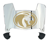 North Alabama Lions Mini Football Helmet Visor Shield w/ Clips - PICK VISOR & LOGO COLOR
