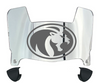 North Alabama Lions Mini Football Helmet Visor Shield w/ Clips - PICK VISOR & LOGO COLOR