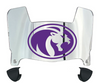 North Alabama Lions Mini Football Helmet Visor Shield w/ Clips - PICK VISOR & LOGO COLOR
