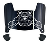 North Carolina AT&T Aggies Mini Football Helmet Visor Shield w/ Clips - PICK VISOR & LOGO COLOR
