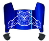 North Carolina AT&T Aggies Mini Football Helmet Visor Shield w/ Clips - PICK VISOR & LOGO COLOR