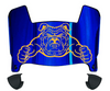 North Carolina AT&T Aggies Mini Football Helmet Visor Shield w/ Clips - PICK VISOR & LOGO COLOR