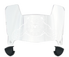 North Carolina AT&T Aggies Mini Football Helmet Visor Shield w/ Clips - PICK VISOR & LOGO COLOR