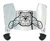 North Carolina AT&T Aggies Mini Football Helmet Visor Shield w/ Clips - PICK VISOR & LOGO COLOR