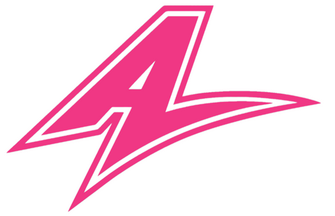 North Carolina Asheville Bulldogs HOT PINK A Logo Premium DieCut Vinyl Decal PICK SIZE