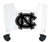 North Carolina Tar Heels Mini Football Helmet Visor Shield w/ Clips - PICK VISOR & LOGO COLOR