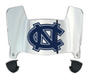 North Carolina Tar Heels Mini Football Helmet Visor Shield w/ Clips - PICK VISOR & LOGO COLOR