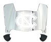 North Carolina Tar Heels Mini Football Helmet Visor Shield w/ Clips - PICK VISOR & LOGO COLOR