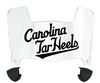 North Carolina Tar Heels Mini Football Helmet Visor Shield w/ Clips - PICK VISOR & LOGO COLOR