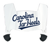 North Carolina Tar Heels Mini Football Helmet Visor Shield w/ Clips - PICK VISOR & LOGO COLOR