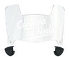 North Carolina Tar Heels Mini Football Helmet Visor Shield w/ Clips - PICK VISOR & LOGO COLOR