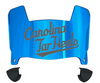 North Carolina Tar Heels Mini Football Helmet Visor Shield w/ Clips - PICK VISOR & LOGO COLOR