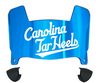 North Carolina Tar Heels Mini Football Helmet Visor Shield w/ Clips - PICK VISOR & LOGO COLOR