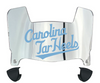 North Carolina Tar Heels Mini Football Helmet Visor Shield w/ Clips - PICK VISOR & LOGO COLOR