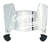 North Carolina Tar Heels Mini Football Helmet Visor Shield w/ Clips - PICK VISOR & LOGO COLOR