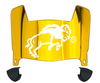 North Dakota State Bison Mini Football Helmet Visor Shield w/ Clips - PICK VISOR & LOGO COLOR
