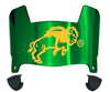 North Dakota State Bison Mini Football Helmet Visor Shield w/ Clips - PICK VISOR & LOGO COLOR