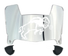 North Dakota State Bison Mini Football Helmet Visor Shield w/ Clips - PICK VISOR & LOGO COLOR