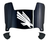 North Texas Mean Green Mini Football Helmet Visor Shield w/ Clips - PICK VISOR & LOGO COLOR - SportsJewelryProShop