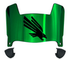 North Texas Mean Green Mini Football Helmet Visor Shield w/ Clips - PICK VISOR & LOGO COLOR - SportsJewelryProShop