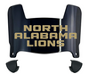 North Alabama Lions Mini Football Helmet Visor Shield w/ Clips - PICK VISOR & LOGO COLOR