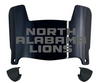 North Alabama Lions Mini Football Helmet Visor Shield w/ Clips - PICK VISOR & LOGO COLOR