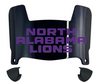 North Alabama Lions Mini Football Helmet Visor Shield w/ Clips - PICK VISOR & LOGO COLOR