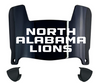 North Alabama Lions Mini Football Helmet Visor Shield w/ Clips - PICK VISOR & LOGO COLOR
