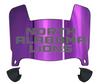 North Alabama Lions Mini Football Helmet Visor Shield w/ Clips - PICK VISOR & LOGO COLOR