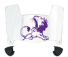 North Alabama Lions Mini Football Helmet Visor Shield w/ Clips - PICK VISOR & LOGO COLOR