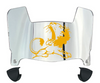 North Alabama Lions Mini Football Helmet Visor Shield w/ Clips - PICK VISOR & LOGO COLOR