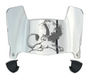 North Alabama Lions Mini Football Helmet Visor Shield w/ Clips - PICK VISOR & LOGO COLOR