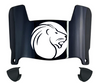 North Alabama Lions Mini Football Helmet Visor Shield w/ Clips - PICK VISOR & LOGO COLOR