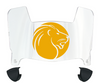 North Alabama Lions Mini Football Helmet Visor Shield w/ Clips - PICK VISOR & LOGO COLOR