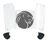 North Alabama Lions Mini Football Helmet Visor Shield w/ Clips - PICK VISOR & LOGO COLOR