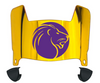North Alabama Lions Mini Football Helmet Visor Shield w/ Clips - PICK VISOR & LOGO COLOR