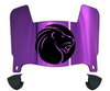 North Alabama Lions Mini Football Helmet Visor Shield w/ Clips - PICK VISOR & LOGO COLOR