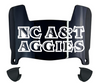 North Carolina AT&T Aggies Mini Football Helmet Visor Shield w/ Clips - PICK VISOR & LOGO COLOR