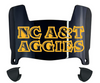 North Carolina AT&T Aggies Mini Football Helmet Visor Shield w/ Clips - PICK VISOR & LOGO COLOR