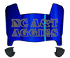 North Carolina AT&T Aggies Mini Football Helmet Visor Shield w/ Clips - PICK VISOR & LOGO COLOR