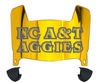 North Carolina AT&T Aggies Mini Football Helmet Visor Shield w/ Clips - PICK VISOR & LOGO COLOR
