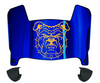 North Carolina AT&T Aggies Mini Football Helmet Visor Shield w/ Clips - PICK VISOR & LOGO COLOR