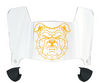North Carolina AT&T Aggies Mini Football Helmet Visor Shield w/ Clips - PICK VISOR & LOGO COLOR