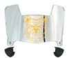 North Carolina AT&T Aggies Mini Football Helmet Visor Shield w/ Clips - PICK VISOR & LOGO COLOR