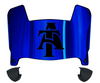 North Carolina AT&T Aggies Mini Football Helmet Visor Shield w/ Clips - PICK VISOR & LOGO COLOR